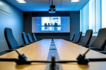 Another example of office audio and visual support
